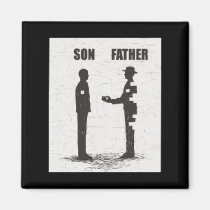 Aimant Fils Et Père