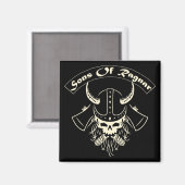 Aimant Fils Viking De Ragnar 03 #USAPatriotGraphics © (Recto/Verso)