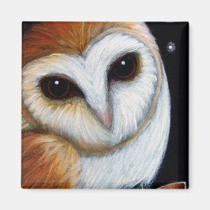 Aimant FIN de HIBOU de GRANGE VERS LE HAUT d'aimant
