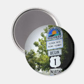 Aimant Fin de la route (Recto/Verso)