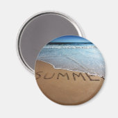 Aimant Fin D'Été Sur La Côte De Californie (Recto/Verso)