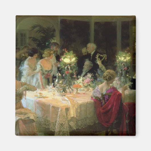Aimant Fin du dîner, 1913 (Devant)