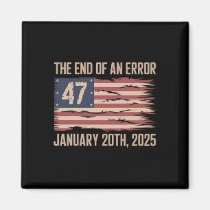 Aimant Fin D'Une Erreur 20 Janvier 2025 Président Inaugur