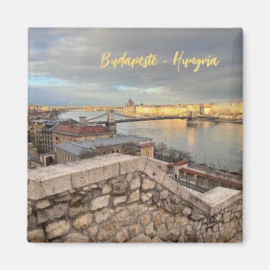 Aimant Final de tarde em Budapeste - Hungria (Devant)
