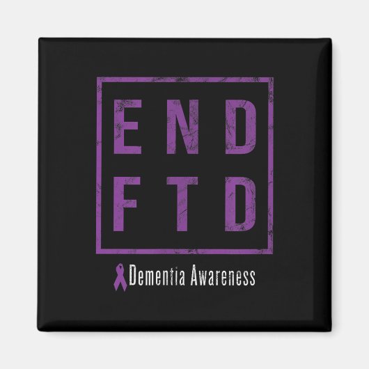 Aimant Finale Ftd, Trouvé Frontotemporel Démence (Devant)
