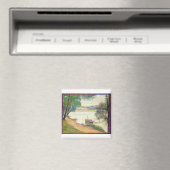 Aimant Fine Art Grey Météo par Georges Seurat (In Situ (Lave-vaisselle))