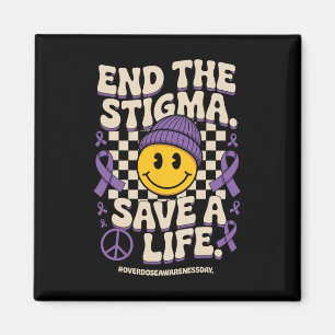 Aimant Finissez La Stigmatisation Sauvez Une Vie Groovy J