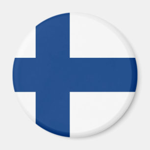 Aimant Finlande Drapeau finlandais sur le net
