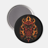 Aimant Fire owl (Recto/Verso)