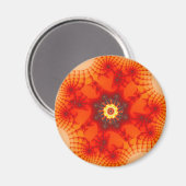 Aimant Fire Web - Art fractal (Recto/Verso)