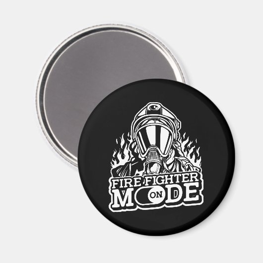 Aimant Firefighter Mode On (Recto/Verso)