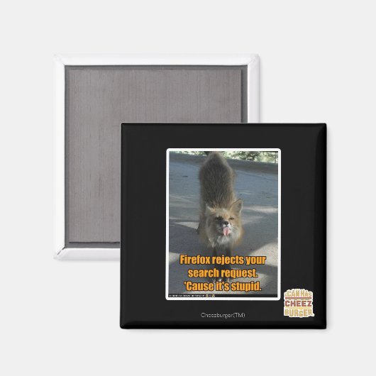 Aimant Firefox rejette (Recto/Verso)