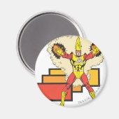 Aimant Firestorme Dans Son Élément (Recto/Verso)