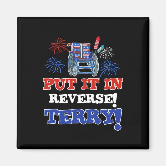 Aimant Fireworks Back Placez-Le Dans L'Inverse Terry Funn (Devant)