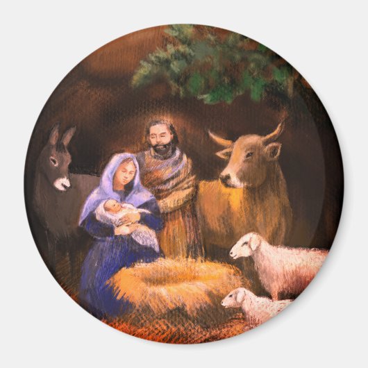 Aimant First Christmas nativity (Devant)