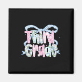 Aimant First Day Of Third Grade Floral Bundle For Teacher (Devant)