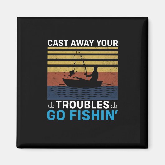 Aimant Fisher Go Fishing (Devant)