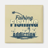 Aimant : Fishing Addiction (Devant)