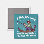 Aimant Fishing for Love (Recto/Verso)