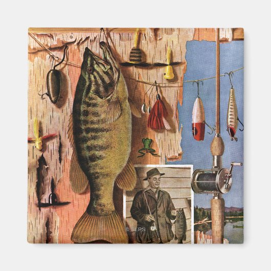Aimant Fishing Still Life by John Atherton (Devant)