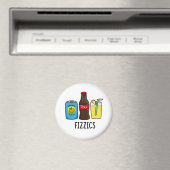 Aimant Fizzics Funny Fizzy Cola Boissons Pun (In Situ (Lave-vaisselle))