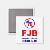 Aimant FJB and the donkey he rode in on! (Recto/Verso)