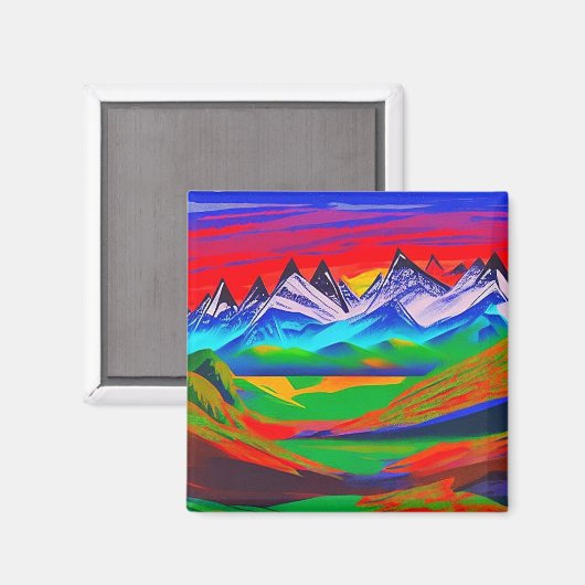 Aimant Fjellandskap 8 (Recto/Verso)