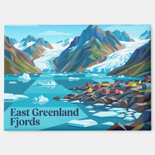 Aimant Fjords du Groenland oriental
