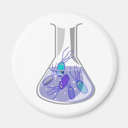 Aimant Flacon de culture (Devant)