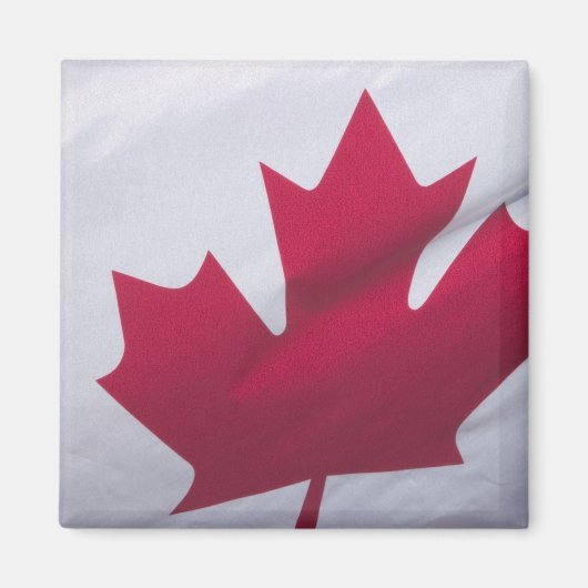 Aimant Flag canadien. (Devant)
