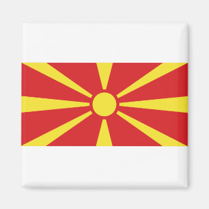 Aimant Flag de Macedonia