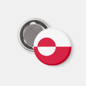 Aimant Flag of Greenland (Recto/Verso)