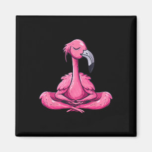 Aimant Flamant de méditation Bouddhiste Zen Bouddha Yoga