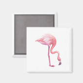 Aimant Flamant rose (Recto/Verso)