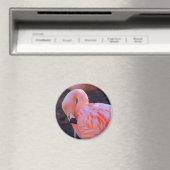 Aimant Flamant rose (In Situ (Lave-vaisselle))