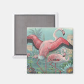 Aimant Flamant rose (Recto/Verso)