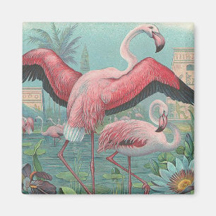 Aimant Flamant rose