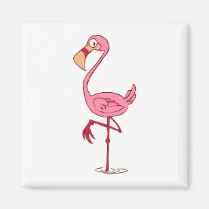 Aimant Flamant rose à nageoires