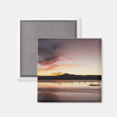 Aimant Flamant rose chilien (Recto/Verso)