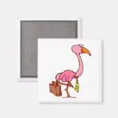 Aimant Flamant rose Felix (Recto/Verso)