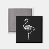 Aimant Flamant rose Halloween (Recto/Verso)