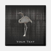 Aimant Flamant rose robuste (Devant)