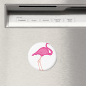 Aimant Flamant rose rose (In Situ (Lave-vaisselle))
