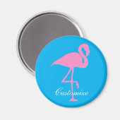 Aimant Flamant rose rose Thunder_Cove (Recto/Verso)
