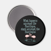 Aimant Flamants roses (Recto/Verso)