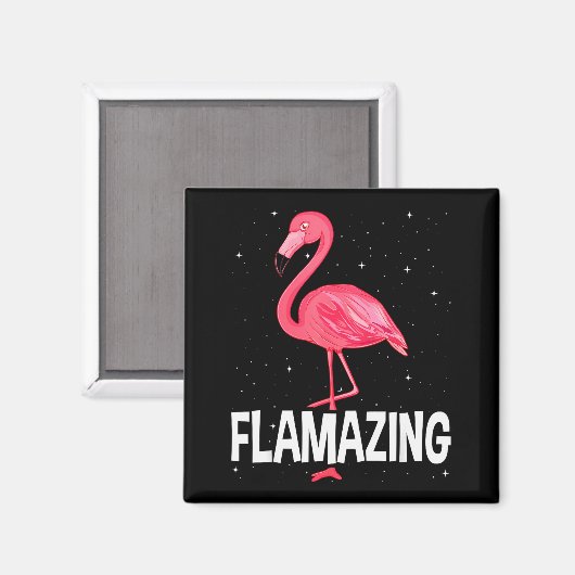 Aimant Flamazing Nk Flamingo Novelty Flamingo Lover Funny (Recto/Verso)