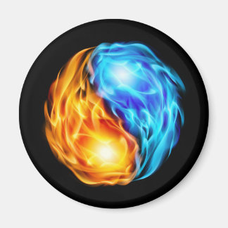 Aimant Flames jumelles