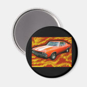 Aimant Flamin classique chevelure (Recto/Verso)