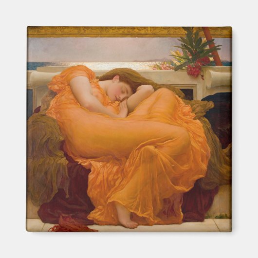 Aimant Flaming June par Frederic Lord Leighton 1830 (Devant)