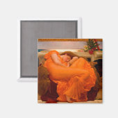 Aimant Flaming June par Lord Frederic Leighton (Recto/Verso)